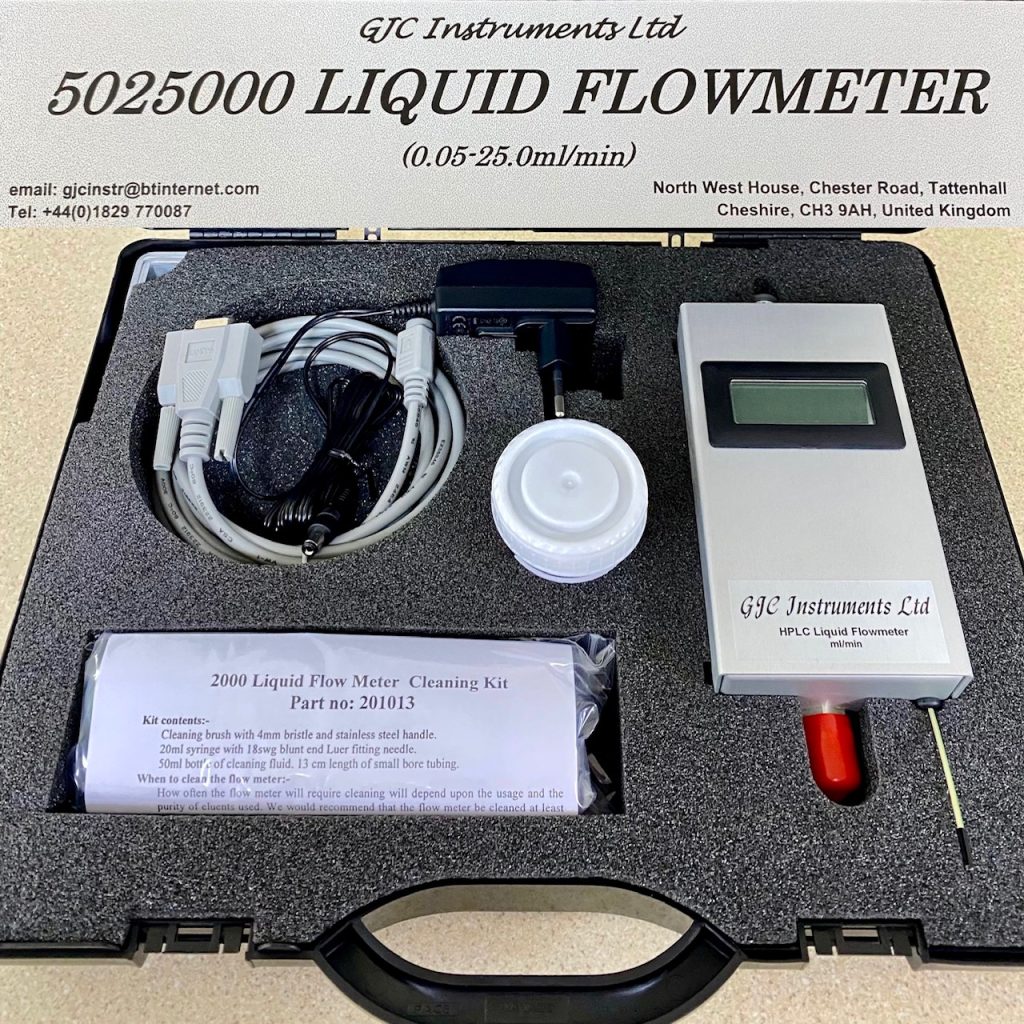 HPLC Liquid Flowmeters GJC Instruments